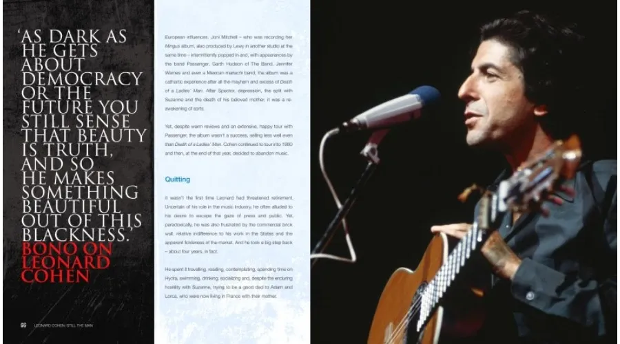 obrazek 2 Książka Leonard Cohen - Flame Tree Publishing