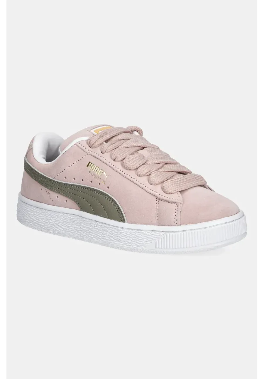 obrazek 1 Puma sneakersy skórzane Suede XL kolor różowy 395205