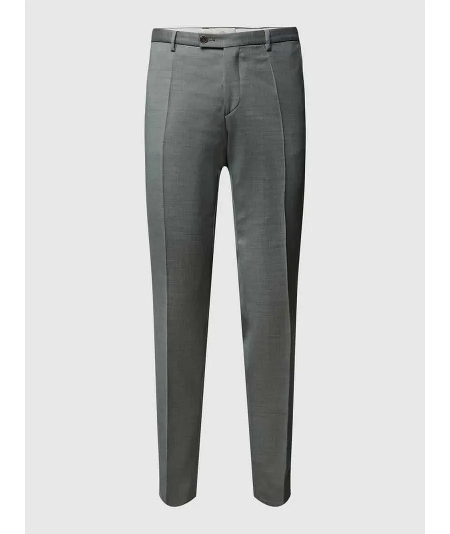 obrazek 1 Spodnie do garnituru o kroju slim fit z dodatkiem streczu