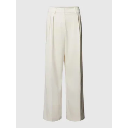 Zdjęcie Spodnie do garnituru z zakładkami w pasie