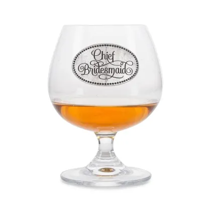 Zdjęcie Oryginalny prezent dla głównej druhny – kieliszek do brandy