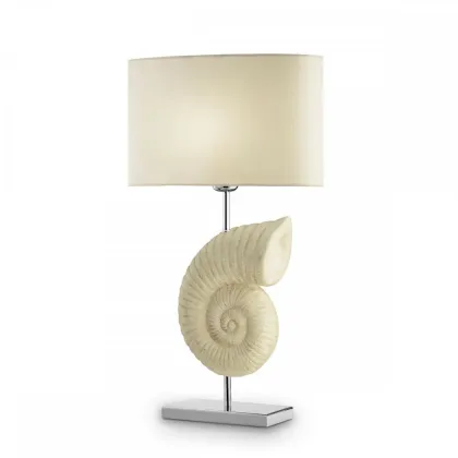 Zdjęcie Duża lampa stołowa z prostokątną podstawą H.57xL.32xP.15 cm