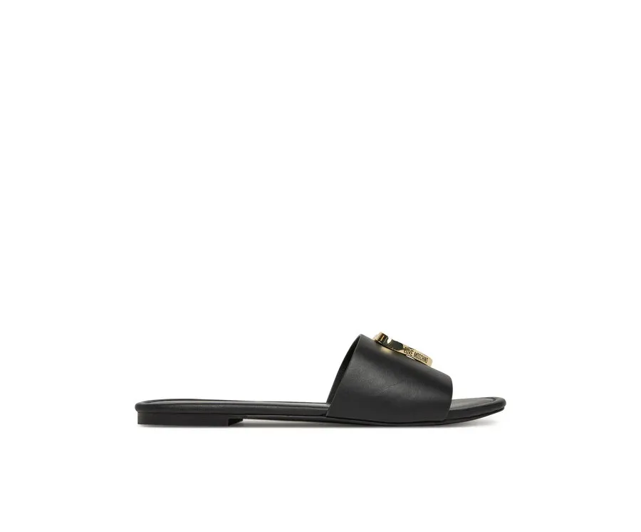 obrazek 1 LOVE MOSCHINO Klapki JA28161G0MIA0000 Czarny