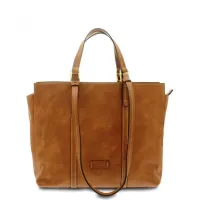 Zdjęcie Włoska elegancka shopperka ze skóry - Giudi