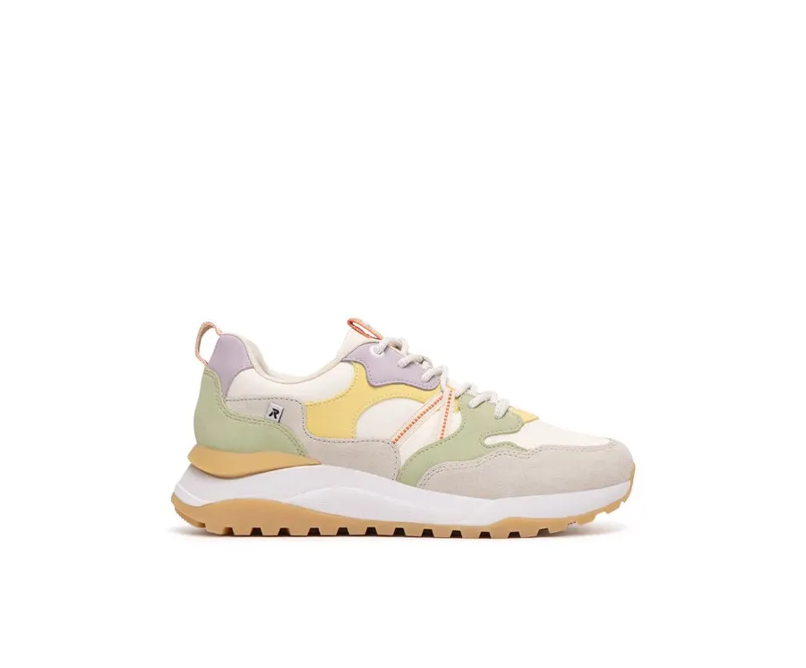 obrazek 1 Rieker Revolution Lifestyle Sneakersy W2501-81 Beżowy