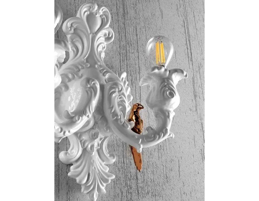 obrazek 4 Stylowy ceramiczny kinkiet do korytarza