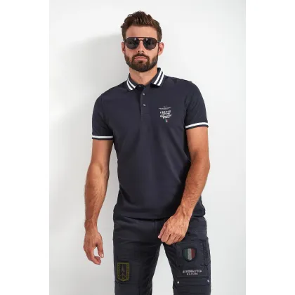 Zdjęcie Polo męskie AERONAUTICA MILITARE Aeronautica Militare