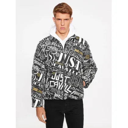 Zdjęcie Just Cavalli Kurtka puchowa 75OAUD18 Czarny Regular Fit