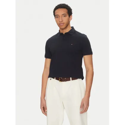 Zdjęcie Tommy Hilfiger Polo Vertical MW0MW38951 Granatowy Regular Fit
