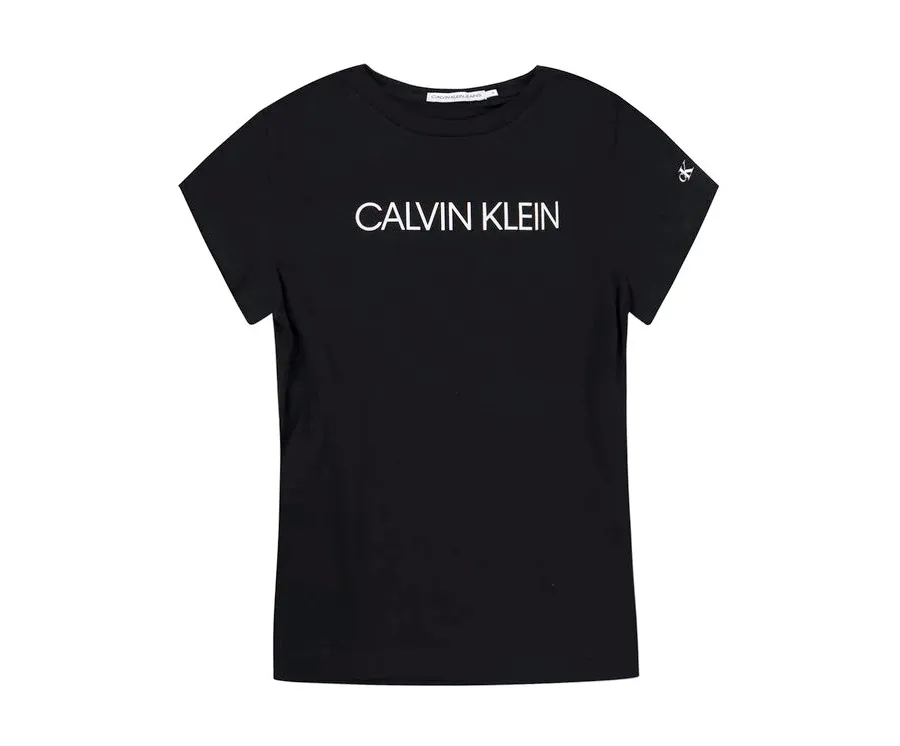 obrazek 1 Calvin Klein Jeans T-Shirt Institutional IG0IG00380 Czarny Slim Fit