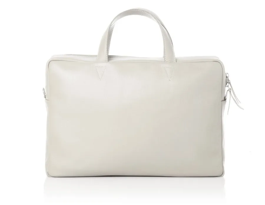 picture 3  Maxi Asa Corta - White - Laptop & Document Bag