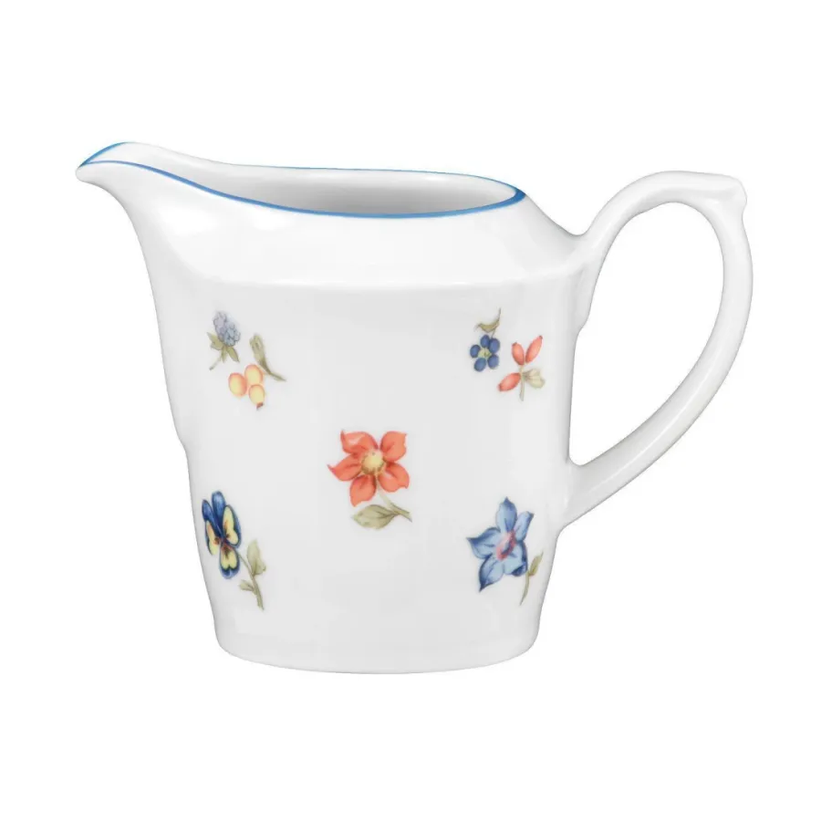 obrazek 1 Porcelanowy dzbanuszek do mleka z kwiatowym zdobieniem – Seltmann Weiden