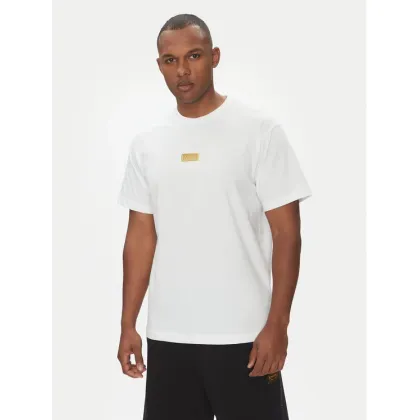 Zdjęcie Versace Jeans Couture T-Shirt 78GAHT08 Biały Regular Fit