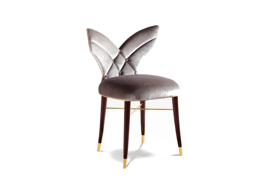 picture 1 Upholstered Hoolywood style chair - Ottiu