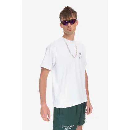 Zdjęcie STAMPD t-shirt SLA.M3166TE Oceanside Relaxed Tee kolor biały z nadrukiem