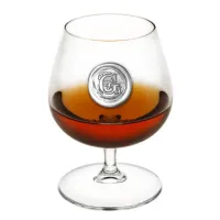 Zdjęcie Piękny kieliszek do koniaku lub brandy
