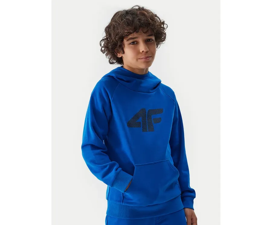 obrazek 1 4F Bluza 4FJWSS24TSWSM0925 Niebieski Regular Fit