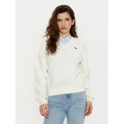 Zdjęcie Lacoste Sweter AF5622 Écru Regular Fit