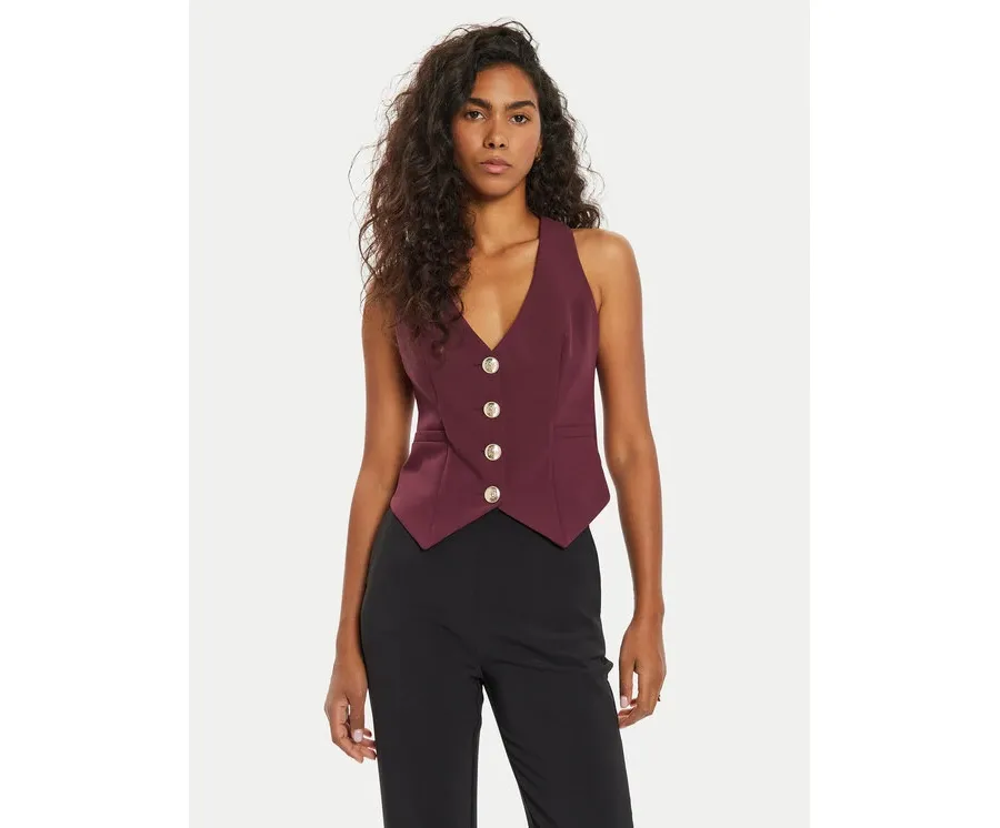obrazek 1 Marciano Guess Kamizelka Celia 4BGN04 7046A Bordowy Regular Fit