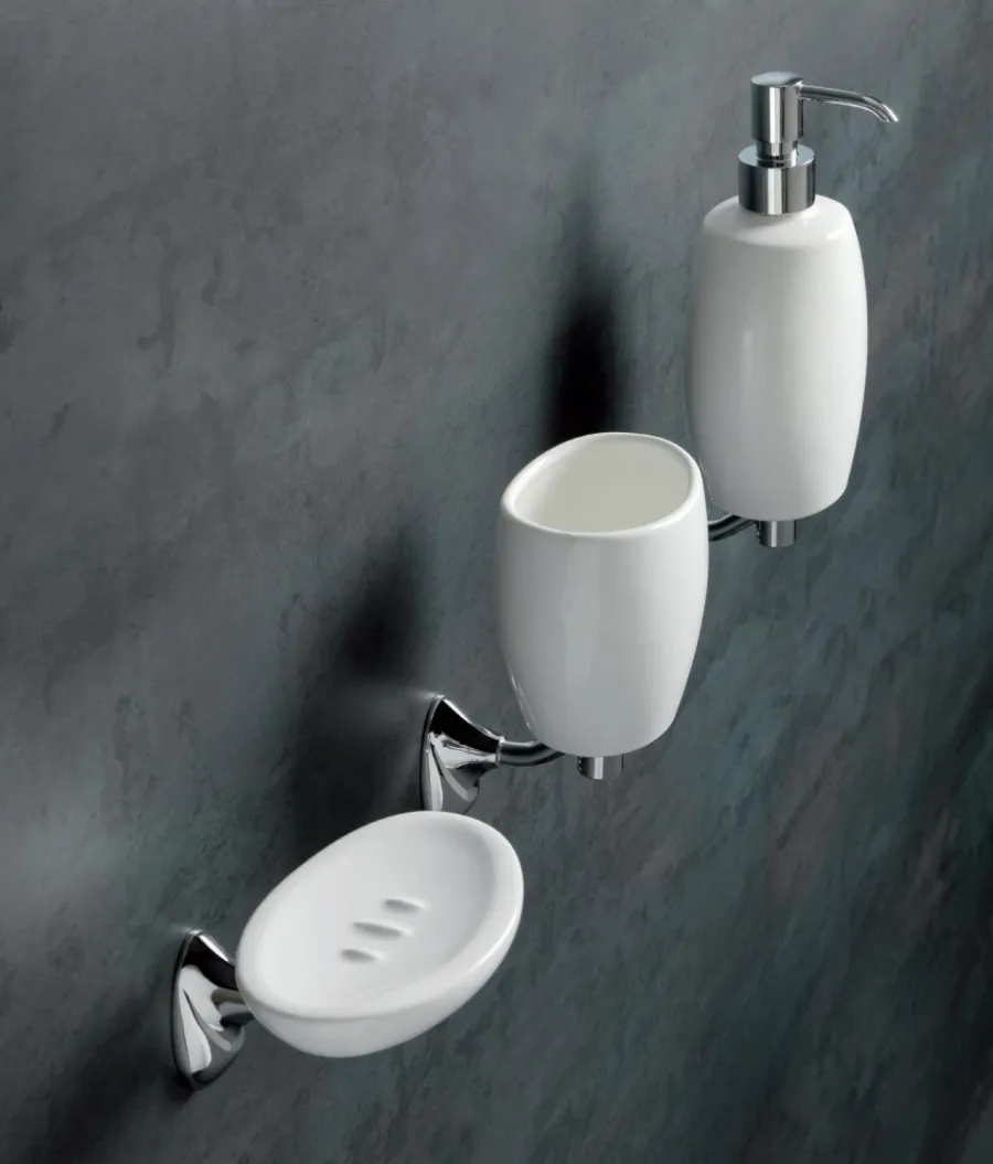 obrazek 3 Ekskluzywna ceramiczna szczotka do toalety do nowoczesnej łazienki – Stilhaus