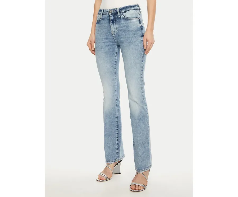 obrazek 1 Guess Jeansy W5RA0L D5L71 Niebieski Regular Fit