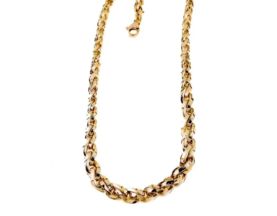 obrazek 1 Stylowy choker z błyszczącymi ogniwami cm.45