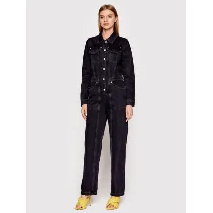 Zdjęcie The Kooples Kombinezon FCOM24000J Czarny Regular Fit