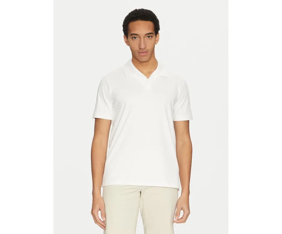 obrazek 1 Calvin Klein Polo K10K114133 Biały Regular Fit