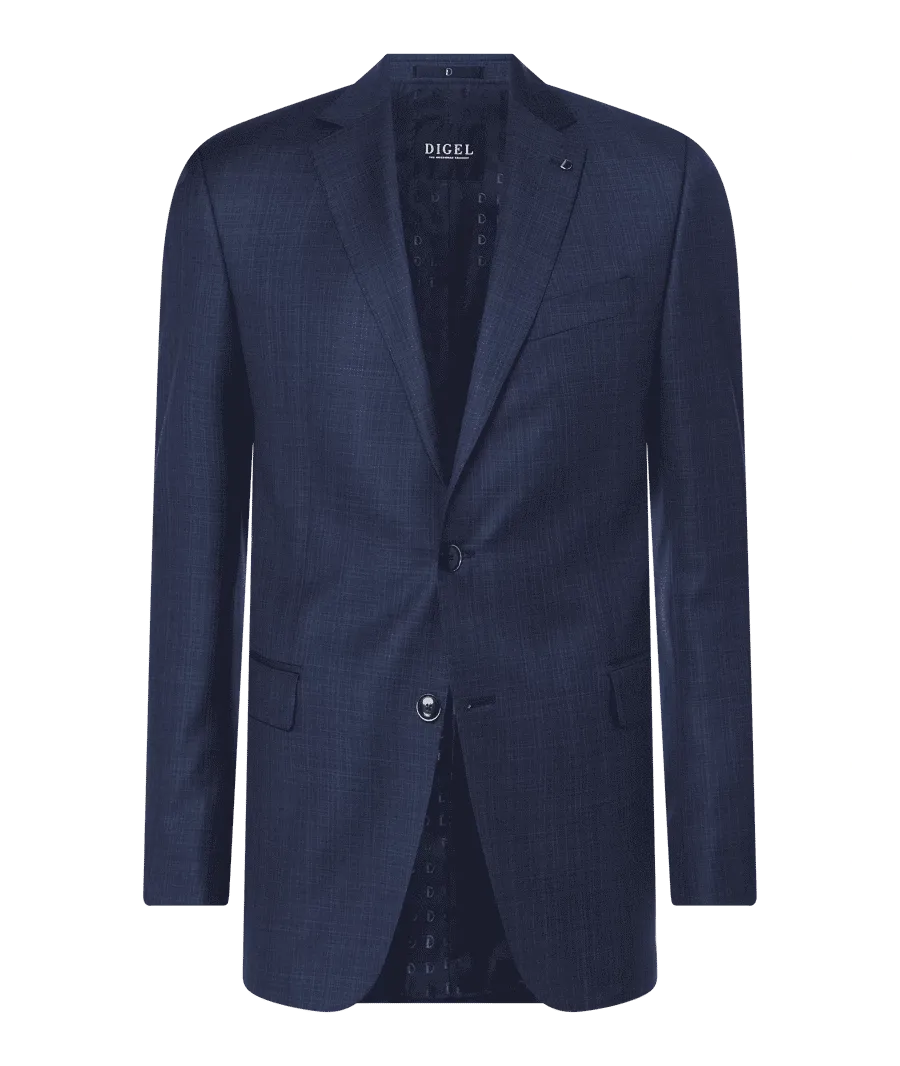 obrazek 1 Marynarka na o kroju slim fit z czystej żywej wełny
