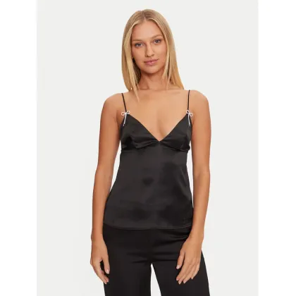 Zdjęcie Guess Koszulka piżamowa O4BH00 WGIN0 Czarny Regular Fit