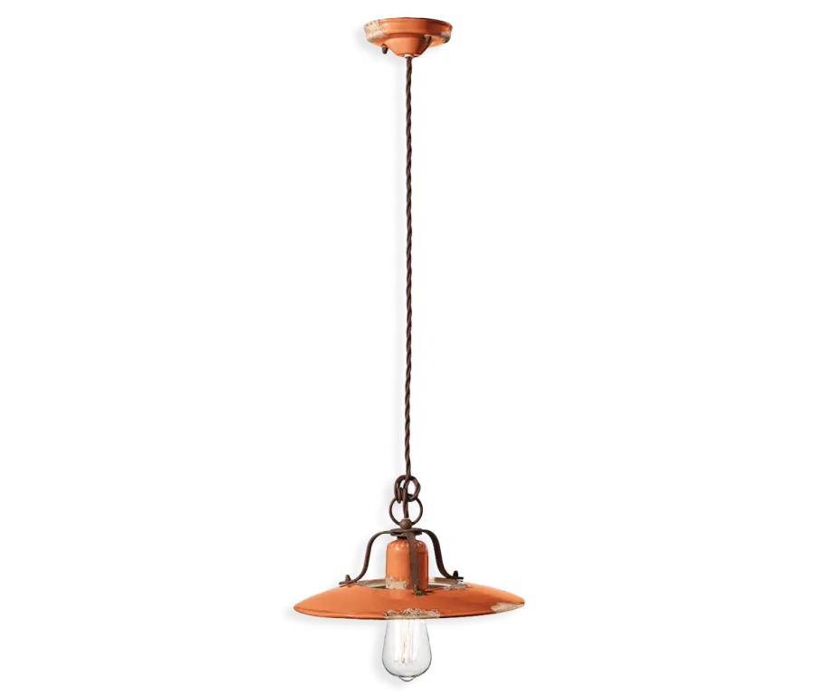 obrazek 5 Wyjątkowa włoska lampa wisząca retro