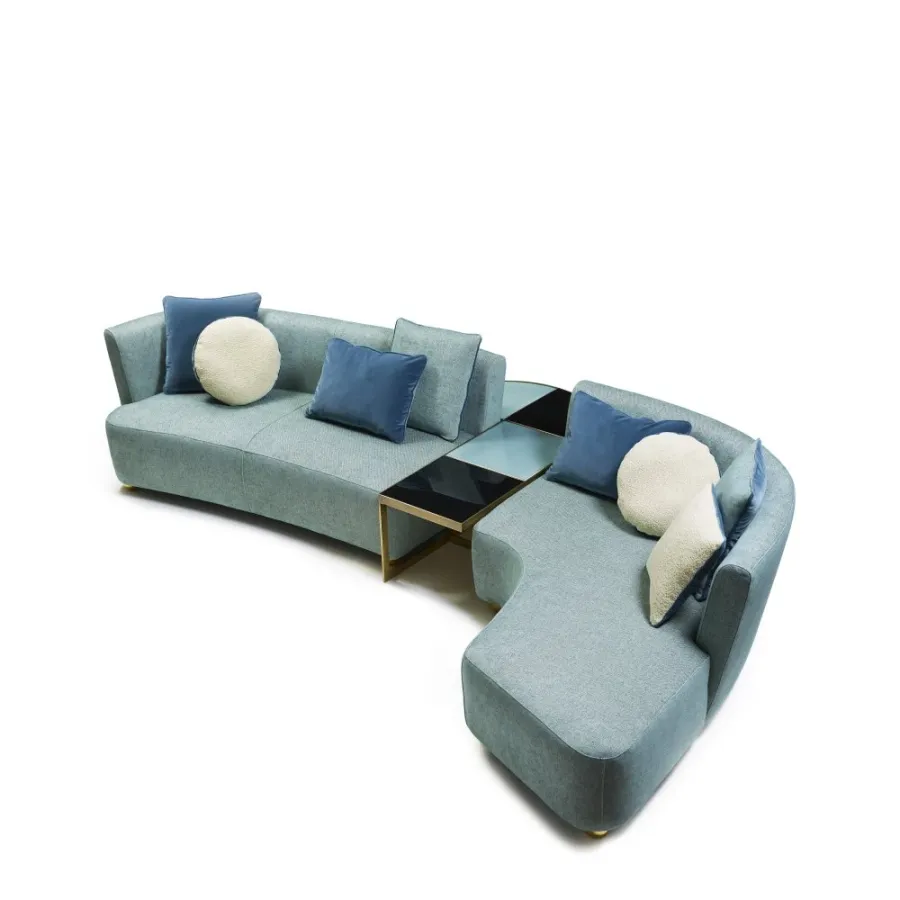 obrazek 4 Oryginalna i modułowa sofa o wyrazistym, kreatywnym charakterze H.78xL.186xP.93 cm