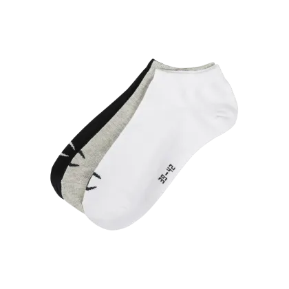 Zdjęcie Krótkie skarpety z detalem z logo w zestawie 3 szt. model ‘Sneaker Sock’