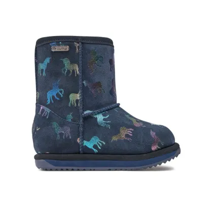 Zdjęcie EMU Australia Śniegowce Rainbow Unicorn Brumby K12373 Granatowy