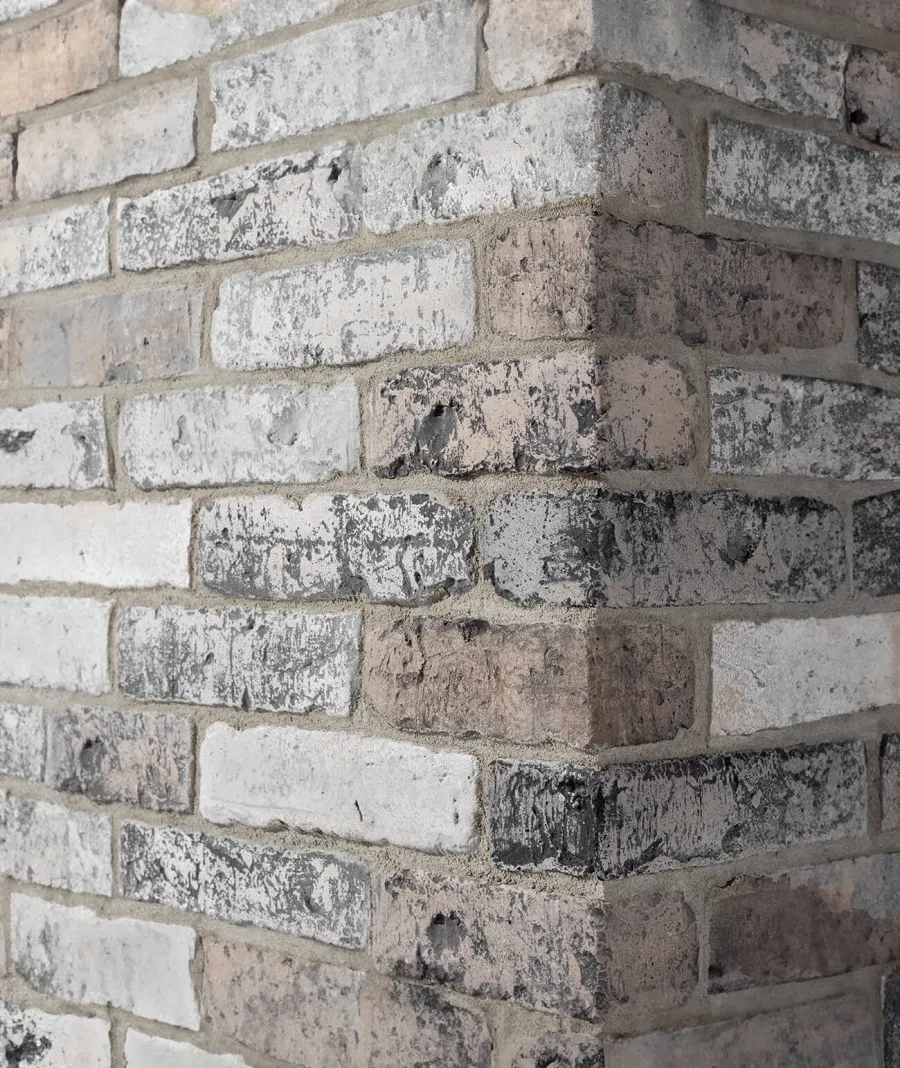 obrazek 1 19x6,5x8,5 cm DS - (V7 stara cegła narożnik) - cegła betonowa na ścianę