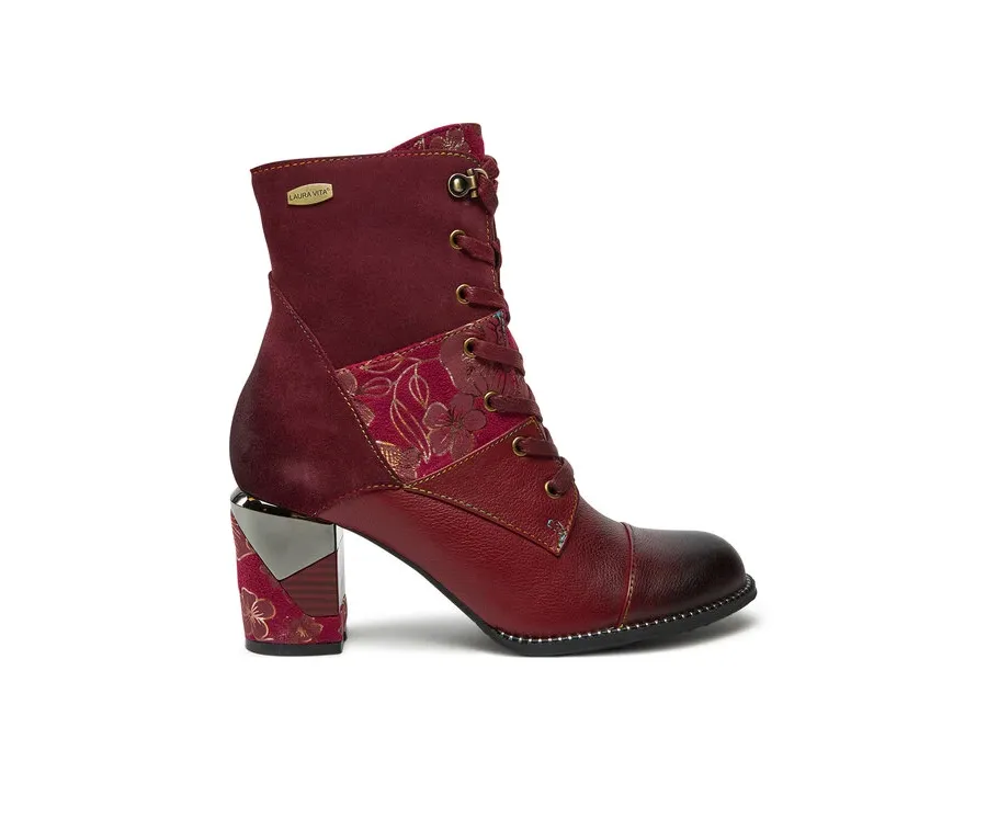 obrazek 1 Laura Vita Botki Maevao 02 Bordowy