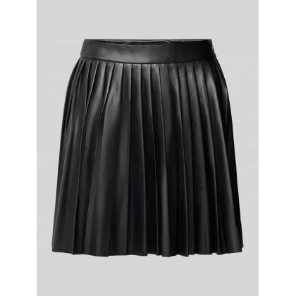 Zdjęcie Spódnica mini z imitacji skóry model ‘NAOMIELLY’