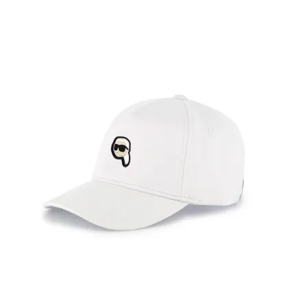 Zdjęcie KARL LAGERFELD Czapka z daszkiem Z30398 Biały