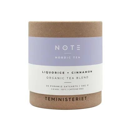 Zdjęcie Teministeriet - NOTE Liquorice Cinnamon Organic - Herbata 20 Torebek TEMINISTERIET