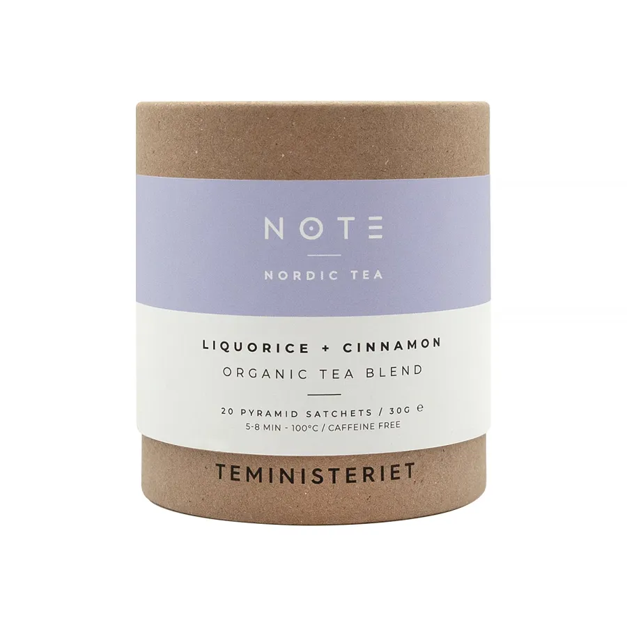 obrazek 1 Teministeriet - NOTE Liquorice Cinnamon Organic - Herbata 20 Torebek TEMINISTERIET