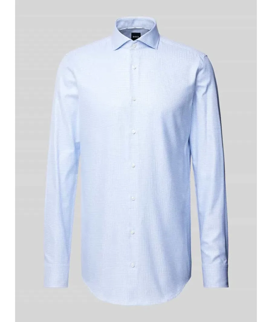 obrazek 1 Koszula biznesowa o kroju slim fit z bardzo długim rękawem model ‘Hant’