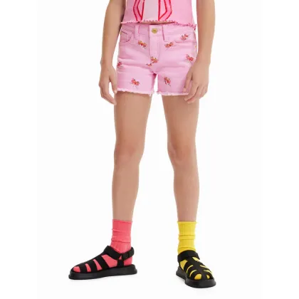 Zdjęcie Desigual Szorty jeansowe 23SGDD05 Różowy Regular Fit