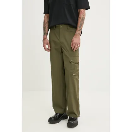 Zdjęcie Dickies spodnie Jackson Cargo Pant męskie kolor zielony proste DK0A4XK4