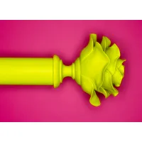 Zdjęcie Kolorowy karnisz z naturalnego drewna 45 mm - Byron & Byron ( komplet )