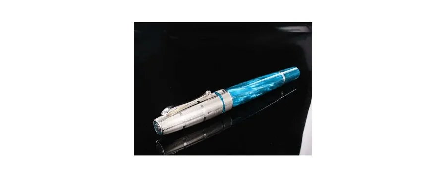 obrazek 6 Niezawodne Pióro Kulkowe Celluloid Miya Argento Montegrappa