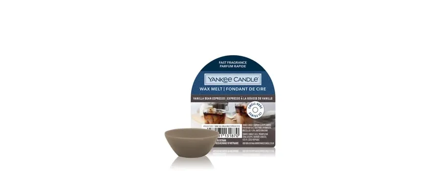 obrazek 1 Yankee Candle Vanilla Bean Espresso Wax Melt Single Świeca zapachowa 22 g