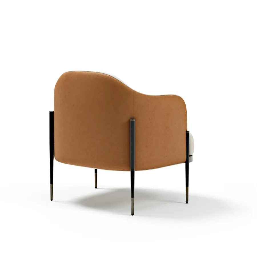 obrazek 6 Ekskluzywny włoski fotel w stylu modernistycznym do salonu