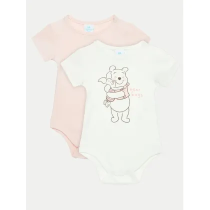 Zdjęcie OVS Komplet 2 par body dziecięcych 2135790 Różowy
