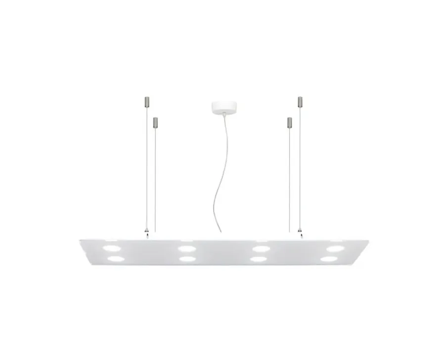 obrazek 1 Minimalistyczna duża lampa wisząca z punktowymi światłami