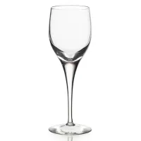 Picture Exclusive white wine goblet from the Claire collection showing the beauty and simplicity of pure crystal - Vista Alegre